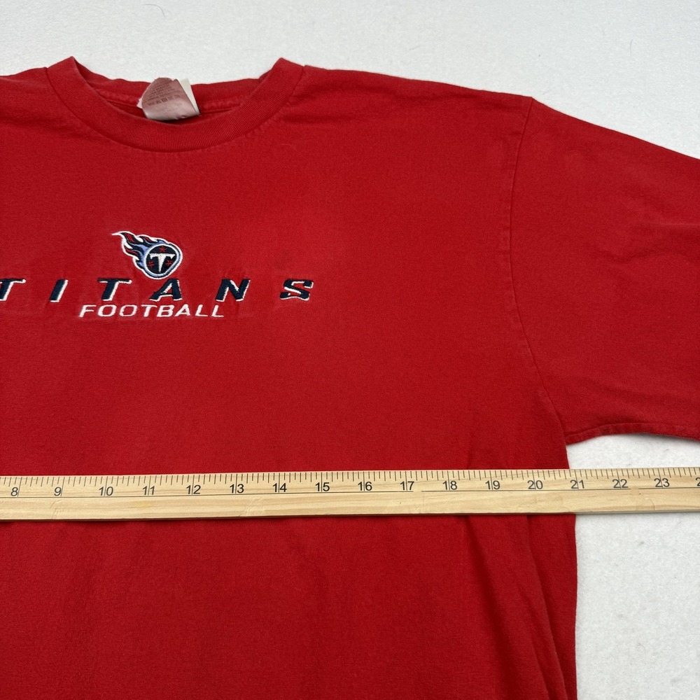 Vintage Tennessee Titans Lee Crewneck T Shirt Embroidered Graphic NFL 90's - Picture 5 of 7
